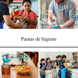 Pautas de higiene en comedores y merenderos